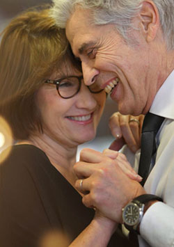 patient trying hearing aids